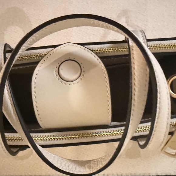 Coach Nina Small Tote Bag Pebble Leather Chalk White NWOT - Picture 11 of 11